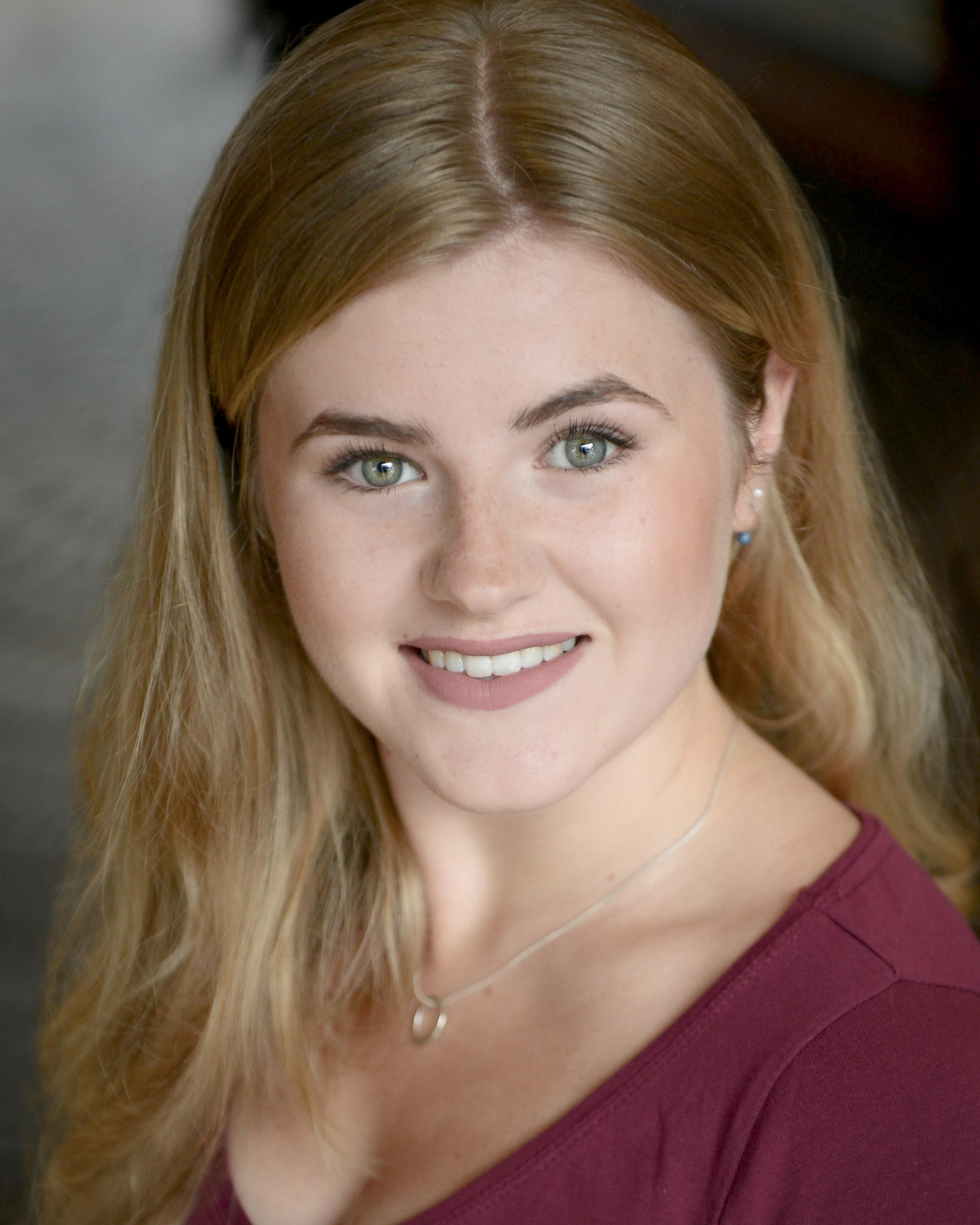 Picture of Jemima Nicholas. A young white woman with long fair hair.